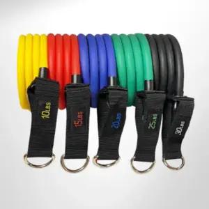 비핏 튜빙 저항 탄력 운동 홈트 라텍스 세트