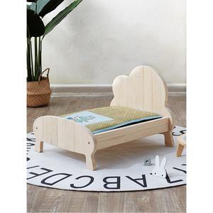 강아지 원목 강아지집 반려동물 애견 침대