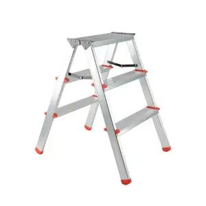 알루미늄사다리 A형 3단 MI-LA03 적정하중150kg 가벼운 사다리