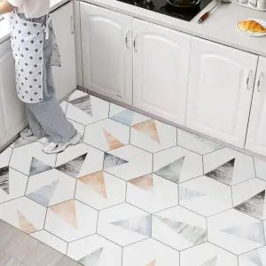 대형 가죽 주방매트 발매트 현관 (70x140)