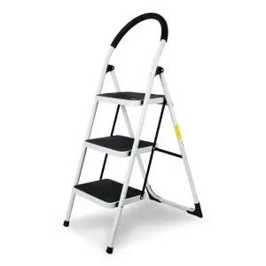 접이식사다리 계단형 3단 MI-L150S3(화이트) 150kg하중