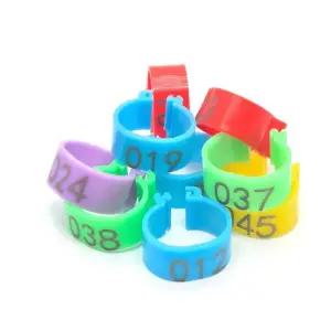 조류 넘버링 인식표 발목링 50개입 앵무새