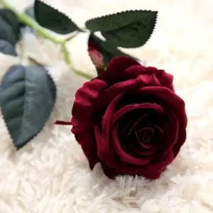 조화장식 로즈가든 장미 조화(와인) 인테리어소품 데코 조화화분