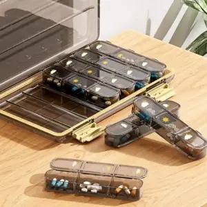 휴대용 알약 케이스 U377K 약통 보관함 소분 정리함 비타민 여행 미니 시간별 소분 정리함