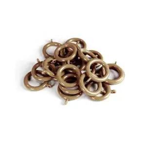 커텐소품 커텐걸이 커튼소품 우드 커튼봉 커튼링 20P