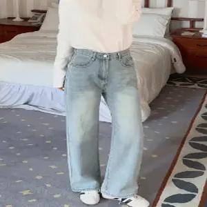 2417 베이직 와이드핏 데님 (2 color)