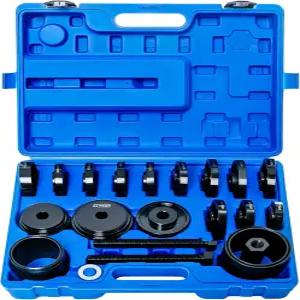 ATPEAM 24pc 휠 베어링 프레스 키트 분리 및 설치 세트 유니버설 부시