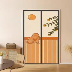 현관 방풍 커튼 중문 방풍문 베란다 패딩 비닐문 출입문