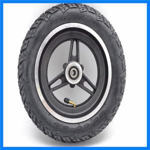 85/65-6.5 알루미늄 합금 프론트 휠 쿠고 G2 프로 전동 스쿠터용 10인치 공기 주입식 타이어 휠 우브 교체
