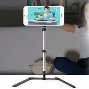 높이조절 스마트폰 촬영 거치대 스탠드 접이식 받침대