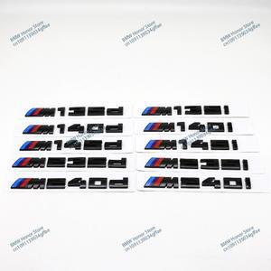 BMW M340 M530 M550 M440 M630 M640 M135 M140 M235 M240 M760Li M850i용 자동차 레터링 리어 트렁크 데칼 엠블럼 배지 로고 스티커