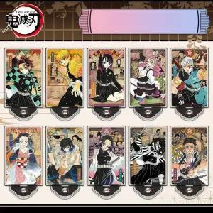 귀멸의 칼날 아크릴 스탠드 무이치로 미츠리 기유 젠이츠 귀칼 책상 사무실 거실 장식