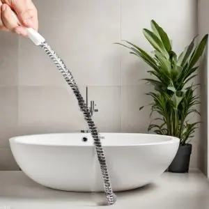 배수구 머리카락 제거 브러시 청소솔 세면대 막힘 제거기 집게 브러쉬