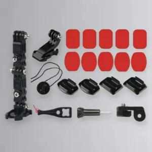 액션캠 오토바이 헬맷 거치대 스포츠 촬영 고정악세사리 고프로헤드스트랩 로멧마운트 멧용 멧스 멧세트 멧