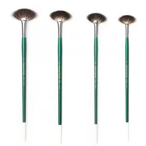 화홍 팬붓 235F 3호부채꼴 모양 미술도구 펜붓 미술 유그리기 유붓 방붓 방도구