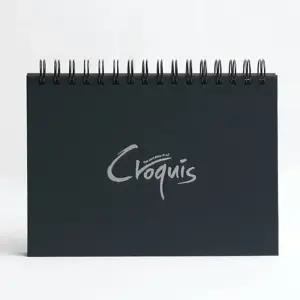 삼원 CK02 양장 크로키 스프링 블랙 A4 105g화방드로잉북 그림연습 화바용 화북 드로잉