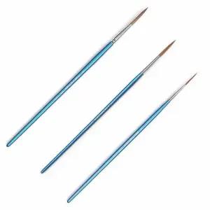 화홍 세필붓 337R 3본 1 2 3호글씨 얇은 글붓 방붓 방용세밀 세밀 작은 세필