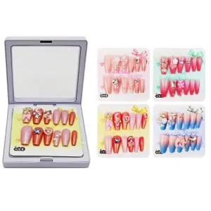 셀럽 뷰티 네일팁 키트 2탄 4개인조손톱 꾸미기 프네일 아트 네일