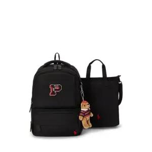 폴로 랄프로렌 키즈 남아 8-18세 레터 백팩 앤 슈즈 백 세트 [백화점 매장판]