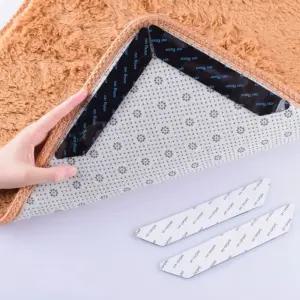 러그 카페트 밀림 미끄럼 방지 고정 양면 테이프 8P 논슬립 러그패드