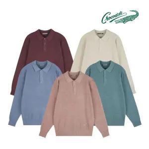 크로커다일 앞판 조직 폴로 니트티 CDAA8KT3341 156488