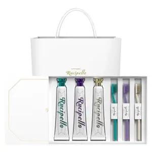 [선물용쇼핑백] 루치펠로 6종 치약칫솔 선물세트