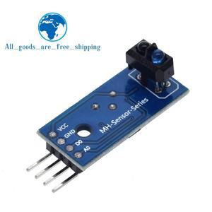 TZT 1/5PCS TCRT5000 적외선 반사 IR 광전 스위치 배리어 라인 트랙 센서 모듈 파란색