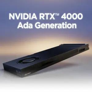 NVIDIA RTX 4000 Ada Generation D6 20GB 전문가용 그래픽카드 벌크 (워크스테이션/AI/렌더링)
