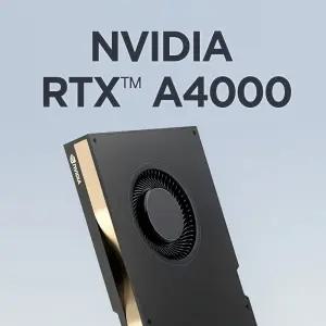 NVIDIA RTX A4000 D6 16GB 전문가용 그래픽카드 벌크 (싱글슬롯/Ampere)