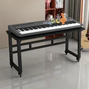 키보드 스탠드 거치대 이동식 건반 접이식 공연 고정대 디지털피아노