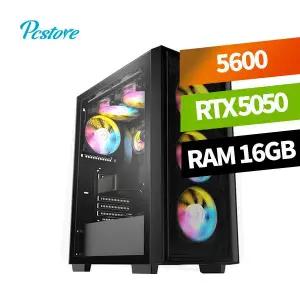 피씨스토어 리그오브레전드 FHD 풀옵션 추천PC 라이젠5 5600 RTX5050 (16GB, M.2 500GB)