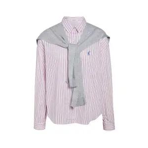 [JJ지고트](센텀시티점)클래식 스트라이프 숄세트 셔츠 블라우스 GS4N0BL431