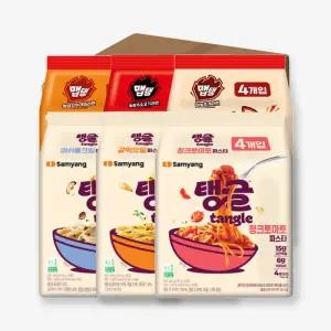 삼양 봉지 라면 멀티 총6팩 탱글 파스타 3종 + 맵탱 라면 3종