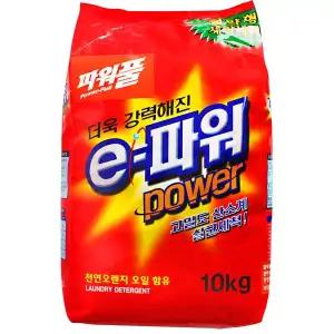 e파워 가루세제 10kg x1개 세탁세제