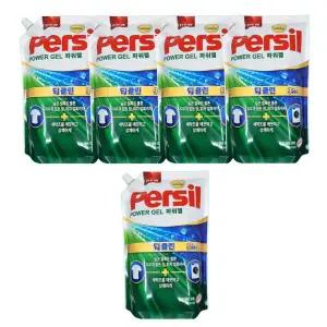 퍼실 딥클린 파워젤 리필 드럼일반 겸용1.5L 5개 빠른배송