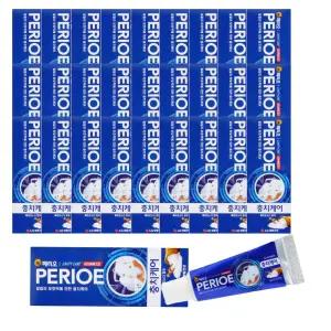페리오 캐비티케어 알파 치약 20g x 20개 케이스포장 여행용 휴대용