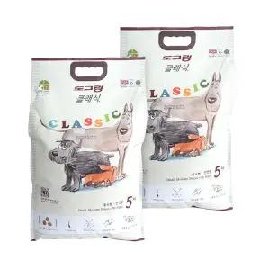 ()도그랑 클래식 5kg 2개 애견사료 국산사료 대주사료