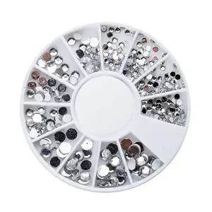 데코파츠 네일아트재료 실버큐빅 네일아트파츠-WFIZT0I