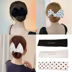 스크런치 공창밴드 당기고 올리고 머리밴드 당고 머리