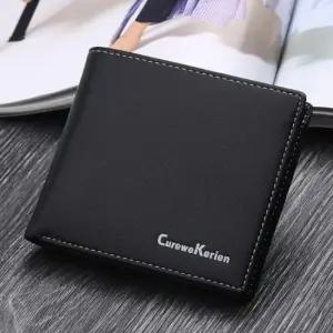 클래식 학생용 남성용 슬림 소프트 반지갑 선물용 반지갑