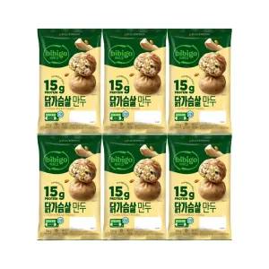 CJ제일제당 비비고 닭가슴살 만두 168g x6개