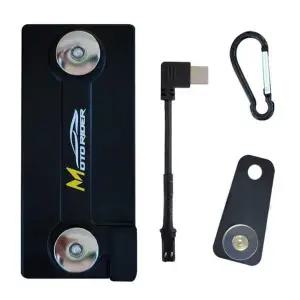 오토바이 자석 충전패드 핸드폰 조끼고리 부착