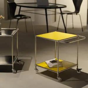 [동서가구] 네로 2단 철제 선반형 트롤리 DF927305