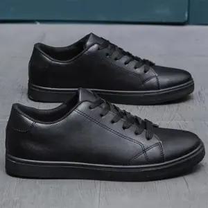 스니커즈 화이트 블랙 남성 운동화 데일리 캐주얼화