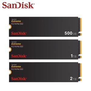 SanDisk Extreme M.2 2280 NVMe PCIe Gen 4.0 SSD 읽기 속도 최대 5150MB/s 2TB 1TB 500GB 노트북 PC용 내