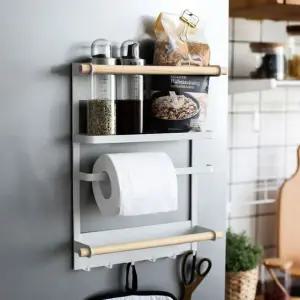 [윈프라이스] 자석 부착 현관 선반 냉장고 부착 걸이