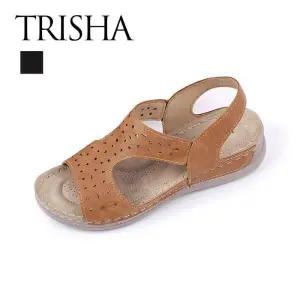 [트리샤]레이져 펀칭 슬링백 샌들 BKH5071