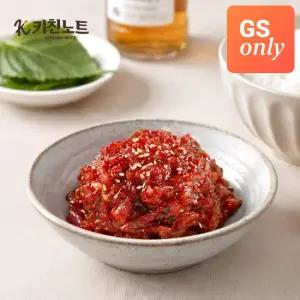 [키친노트] 밥도둑 비빔오징어젓갈 500g