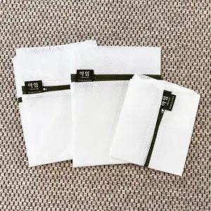 아임 안심 무형광 세탁망 사각망 3종세트 국산 유아용 빨래망