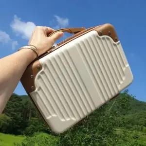 화장품 여행 케리어 트래블파우치 14인치 여행캐리어 기내용 미니캐리어 출장가방 뷰티백